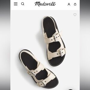Madewell Maude Double-strap Sandals